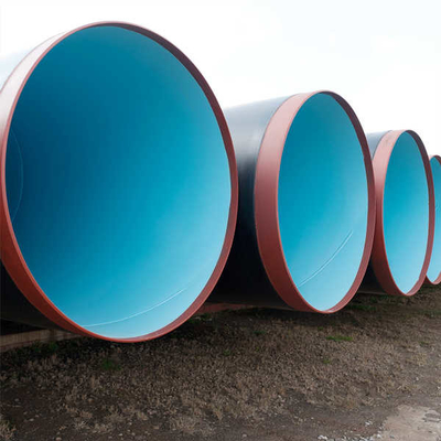60 inch Ssaw Steel Pipe Double Random Length Drl 11-13 meter Voor projecten