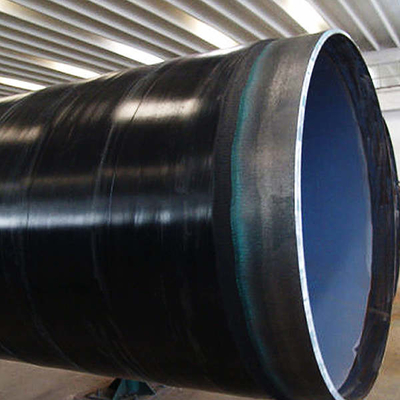 3lpe coating External 3.0mm dikte Ssaw Steel Pipe Sch80 Api 5l Psl1