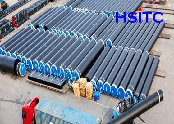 Astm A106 Zwarte stalen naadloze buizen Sch40