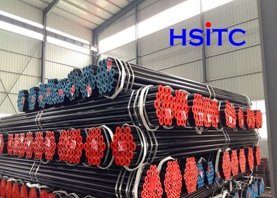 Astm A106 Zwarte stalen naadloze buizen Sch40