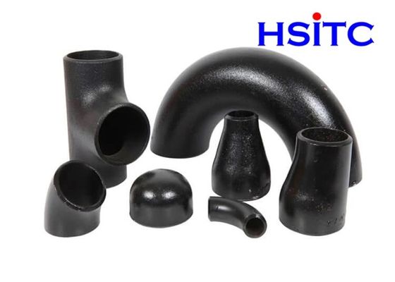 DIN ST37 Steel Butt Gelaste Pipe Fittings 180 graden Carbon Steel Pipe Fittings