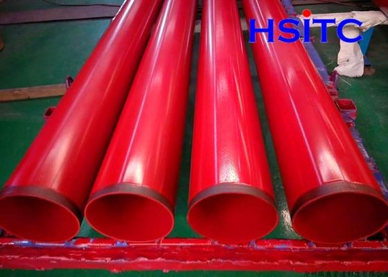 800 mm PE-gevoerde stalen buizen